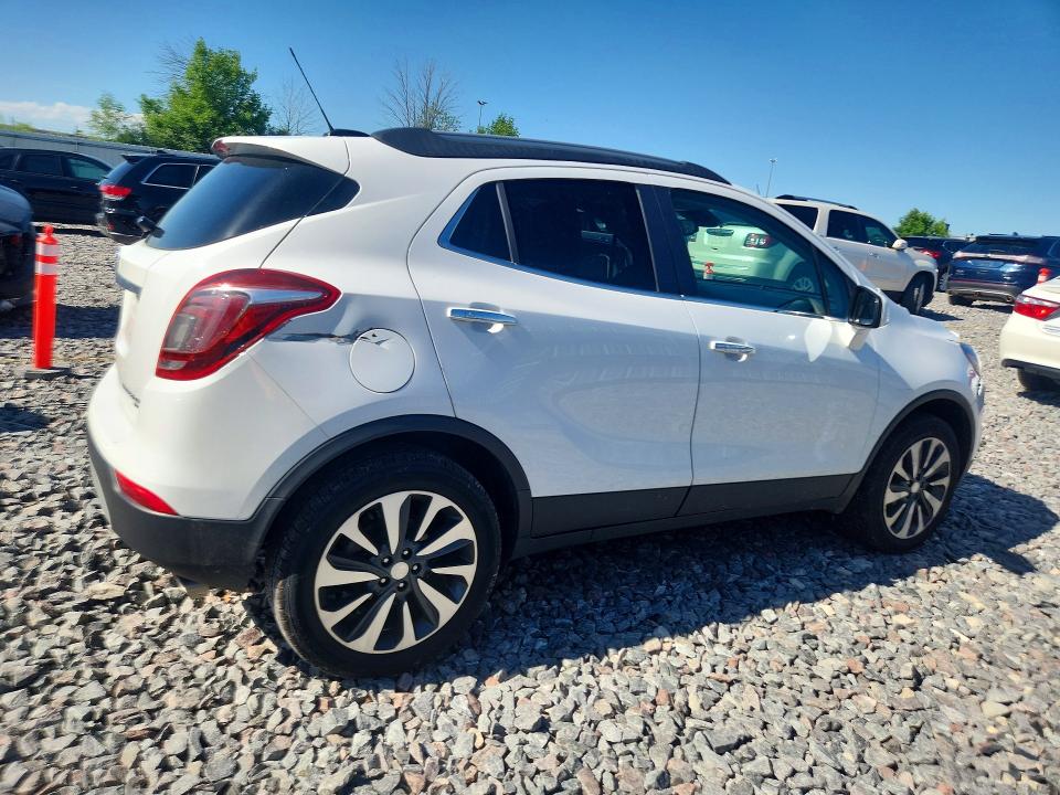2022 Buick Encore VIN KL4CJESM4NB549486 COPART salvage auction — FRONT END, Wi - Cert Of Title-Salvage Vehicle, sold $2,900 on 2026-07-20 (photo 3)