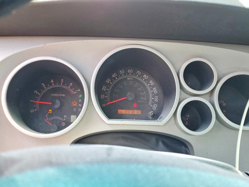 2008 Toyota VIN 5TFEV54128X059657 COPART salvage auction — INTERIOR BURN, Sc - Cert Of Title-Salvage Fire, sold $2,650 on 2026-07-13 (photo 9)