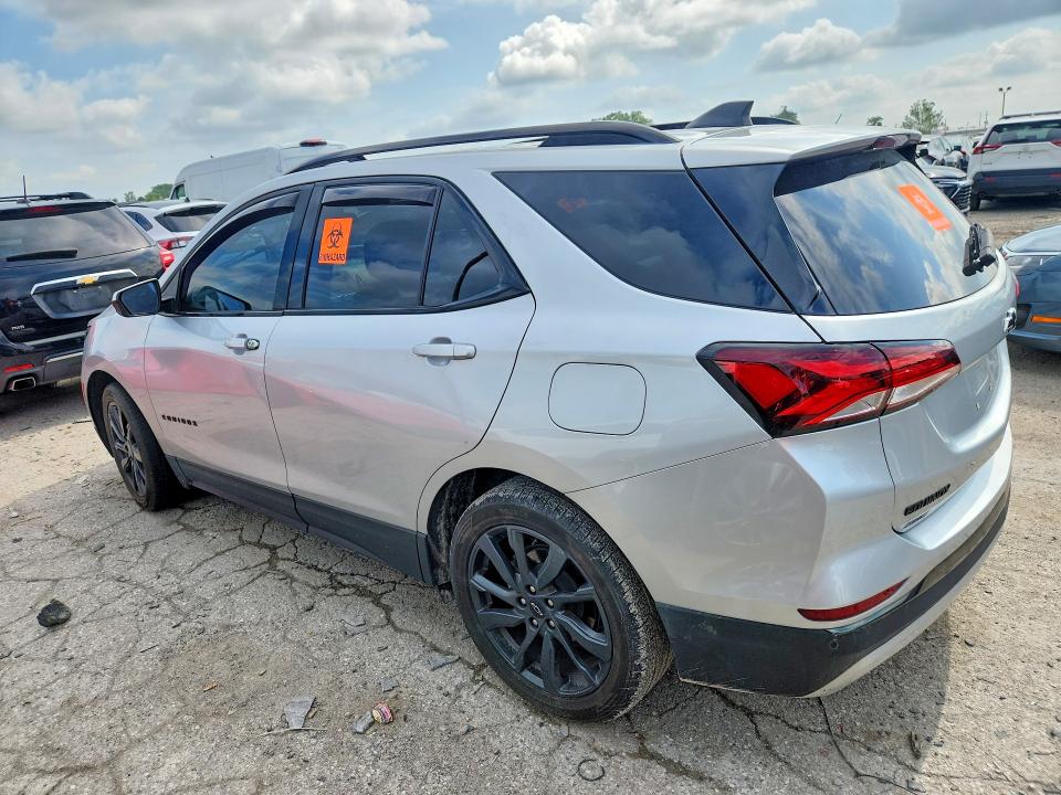 2022 Chevrolet Equinox VIN 3GNAXMEV0NS121890 COPART salvage auction — WATER/FLOOD, IN - CERT OF TITLE-SALVAGE FLOOD, sold $7,800 on 2026-08-21 (photo 2)