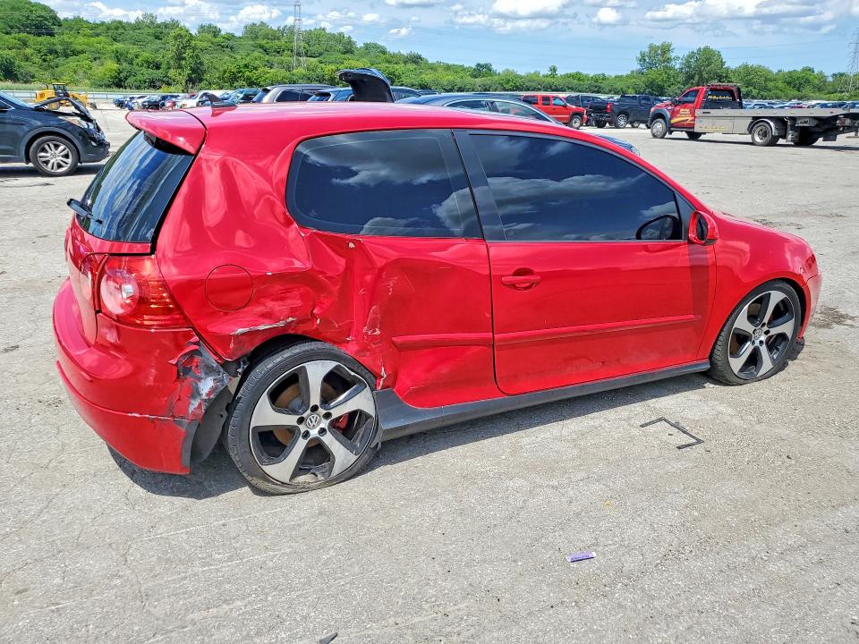 2008 Volkswagen Gti VIN WVWEV71K48W268512 COPART salvage auction — REAR END, Il - Salvage Certificate, sold $250 on 2026-07-29 (photo 3)