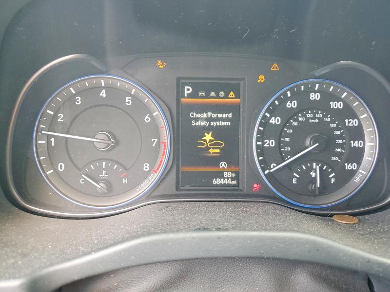 2022 Hyundai Kona VIN KM8K62AB2NU782381 COPART salvage auction — ROLLOVER, Salvage Title, sold $15 on 2026-07-24 (photo 9)