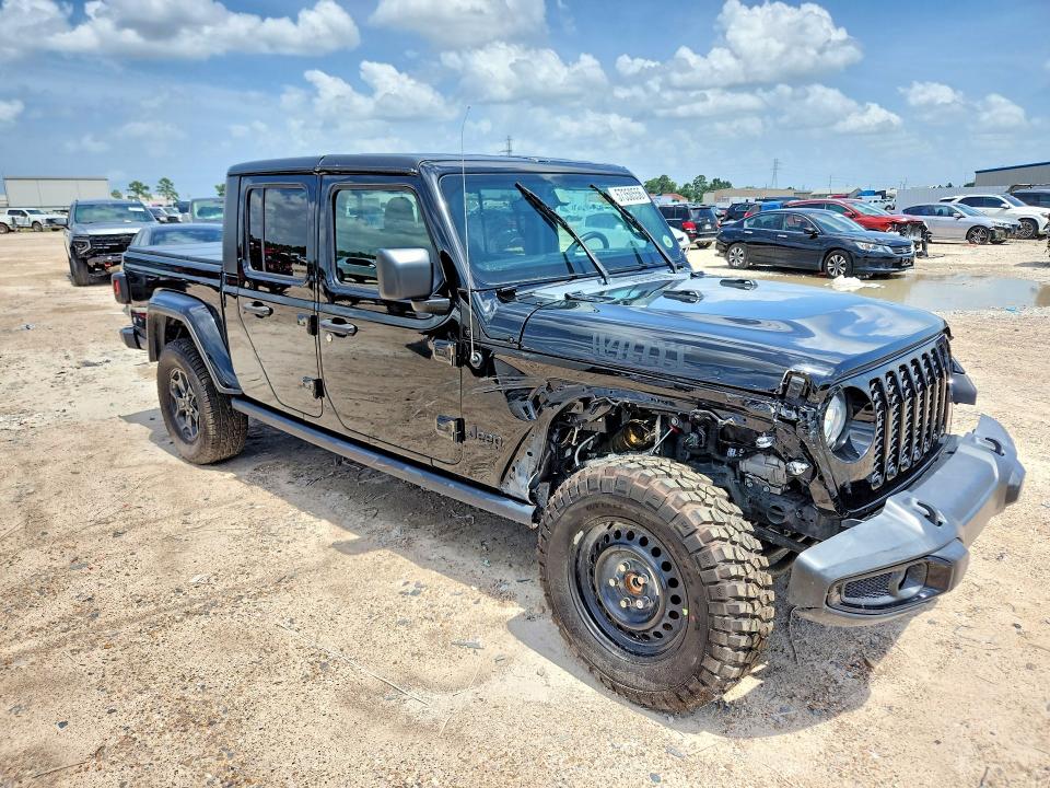 2023 Jeep Gladiator VIN 1C6HJTAG8PL506401 COPART salvage auction — ROLLOVER, La - Cert Of Title-Salvage, sold $17,700 on 2026-07-02 (photo 4)
