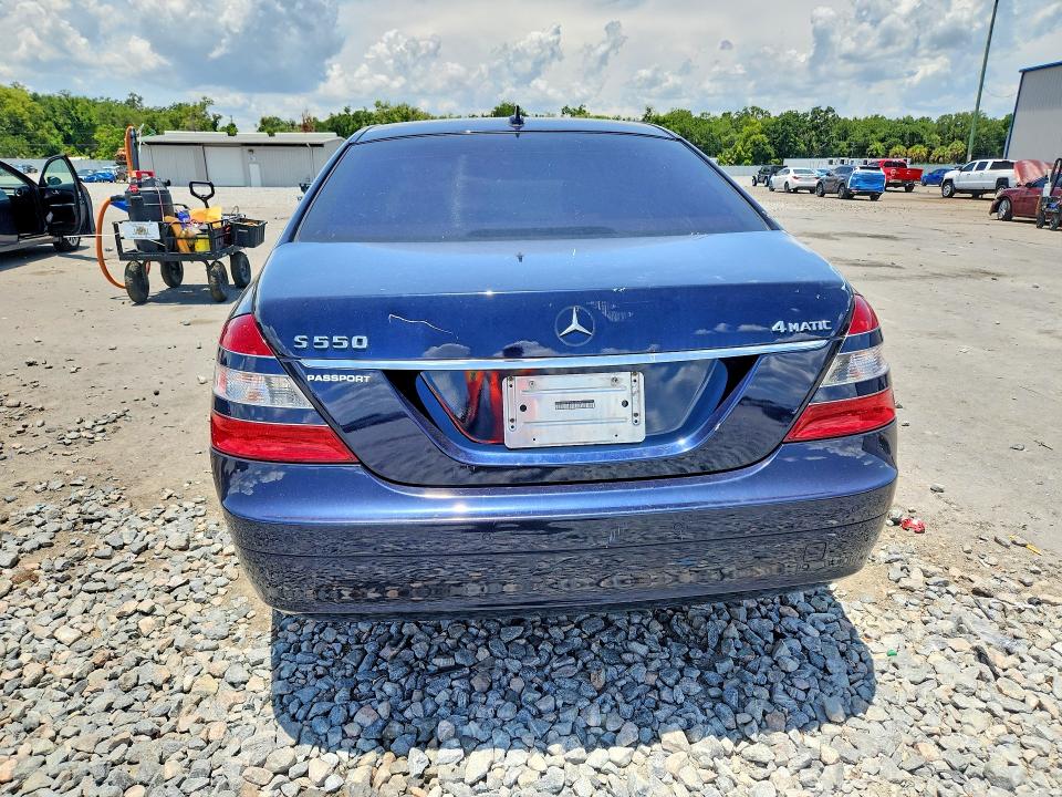2008 Mercedes-benz S class VIN WDDNG86X18A229643 COPART salvage auction — FRONT END, Fl - Certificate Of Title, sold $750 on 2026-07-22 (photo 6)