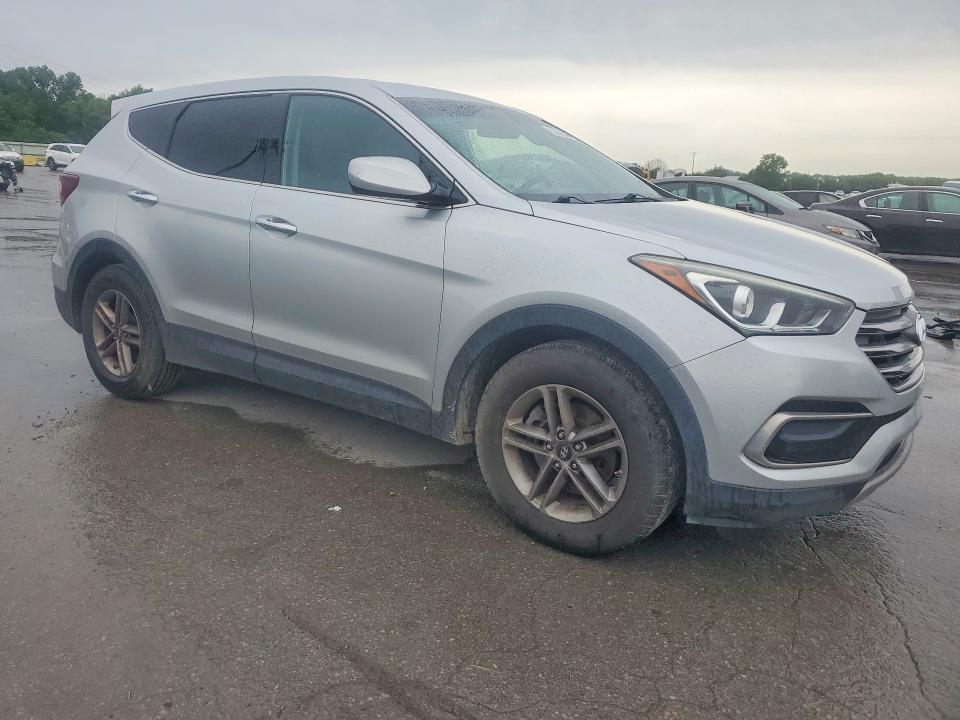 2017 Hyundai Santa fe VIN 5XYZT3LB1HG454986 COPART salvage auction — MINOR DENT/SCRATCHES, Tn - Salvage Certificate, sold $2,600 on 2026-07-20 (photo 4)