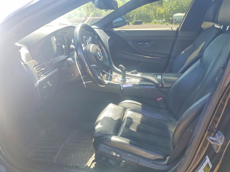 2015 BMW 6er VIN WBA6B4C53FD761560 COPART salvage auction — FRONT END, Oh - Cert Of Title-Salvage, sold $1,150 on 2026-07-23 (photo 7)