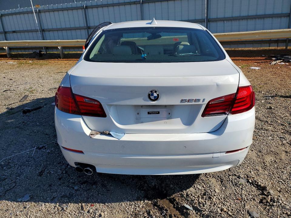 2013 BMW 5er VIN WBAXG5C56DDY33991 COPART salvage auction — SIDE, VA - CERT OF TITLE - SALVAGE, sold $100 on 2026-07-24 (photo 6)