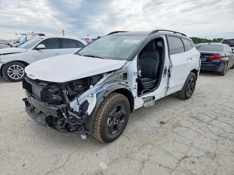 2026 Kia Sportage VIN 5XYK7CDF8TG359048 COPART salvage auction — FRONT END, In - Cert Of Title-Salvage Title, sold $9,000 on 2026-08-21 (photo 1)