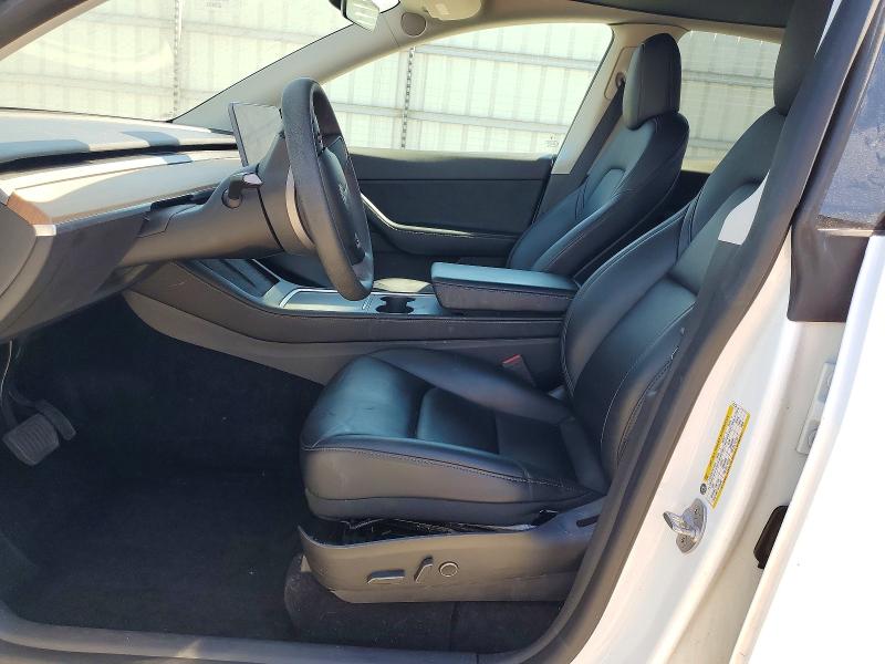 2022 Tesla VIN 7SAYGDEE8NF314534 COPART salvage auction — FRONT END, Ca - Salvage Certificate, sold $8,000 on 2026-07-30 (photo 7)