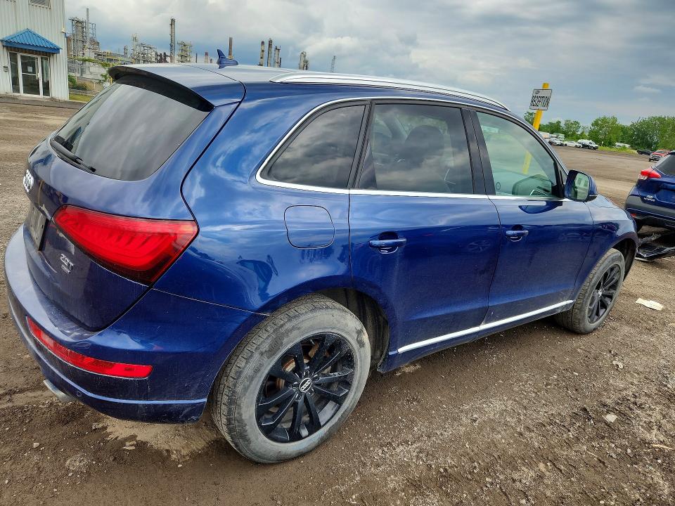 2013 Audi Q5 VIN WA1VFCFP3DA090796 COPART salvage auction — WATER/FLOOD, Qc - Irrecuperable, sold $550 on 2026-07-28 (photo 3)
