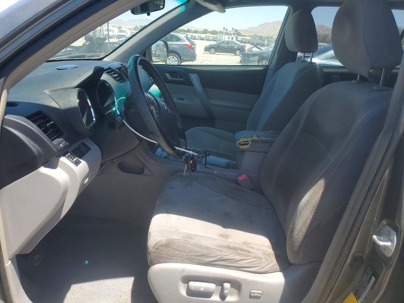 2008 Toyota Highlander VIN JTEDS43A182001810 COPART salvage auction — FRONT END, Nv - Salvage Title, sold $650 on 2026-07-28 (photo 7)
