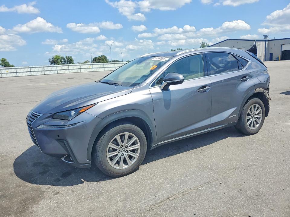2020 Lexus VIN JTJGJRDZ3L2141949 COPART salvage auction — REAR END, Nc - Salvage Certificate Of Title, sold $14,700 on 2026-07-21 (photo 1)