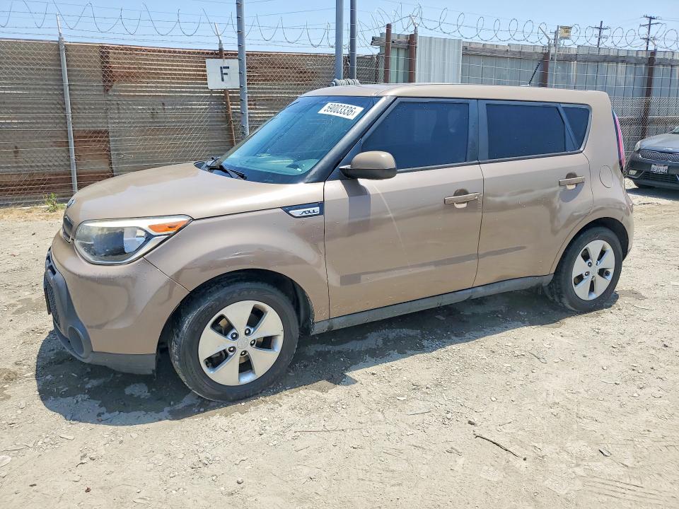 2016 Kia Soul VIN KNDJN2A28G7273366 COPART salvage auction — MECHANICAL, Ca - Dlr/Dis/Exp Only Salvage Title, sold $1,150 on 2026-07-20 (photo 1)