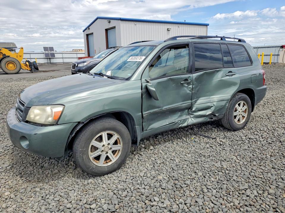 2004 Toyota Highlander VIN JTEDD21A940096494 COPART salvage auction — SIDE, Wa - Bill Of Sale, sold $425 on 2026-07-15 (photo 1)