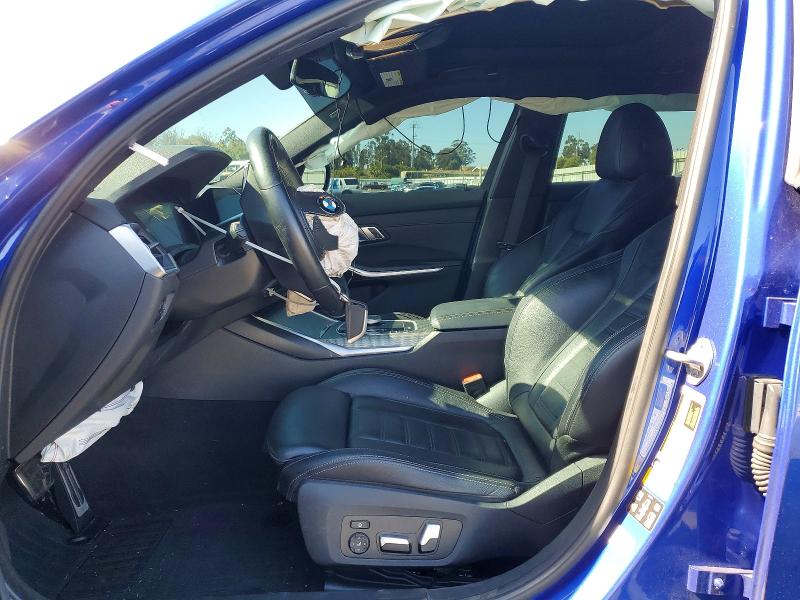 2022 BMW VIN WBA5U9C09NFL70780 COPART salvage auction — FRONT END, Ca - Salvage Certificate, sold $6,500 on 2026-07-27 (photo 7)