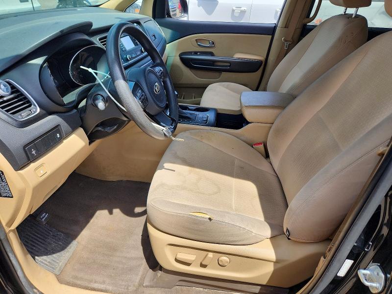 2016 Kia SEDONA VIN KNDMB5C10G6111202 COPART salvage auction — NORMAL WEAR, Wv - Certificate Of Title, sold $3,000 on 2026-07-10 (photo 7)