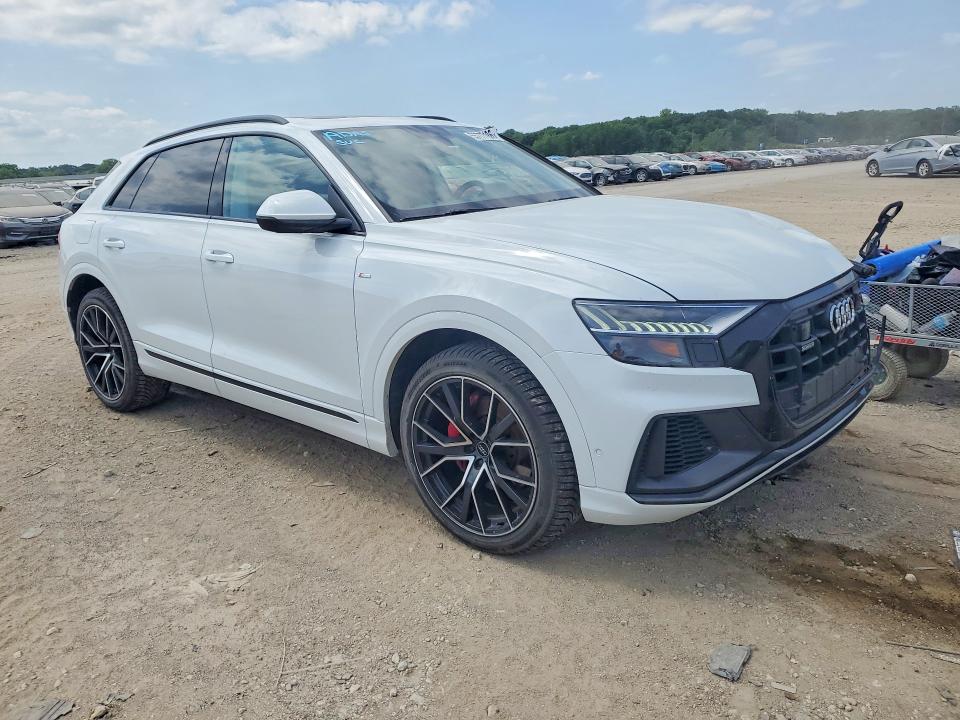 2019 Audi Q8 VIN WA1FVAF15KD039822 COPART salvage auction — FRONT END, Mo - Salvage Certificate Of Title, sold $16,400 on 2026-07-14 (photo 4)