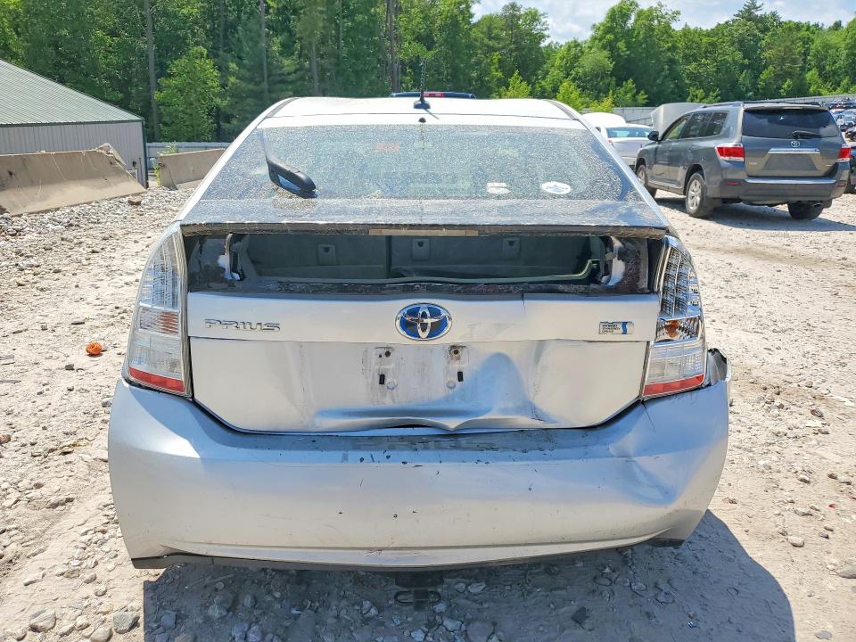 2011 Toyota Prius VIN JTDKN3DUXB5324703 COPART salvage auction — REAR END, Ma - Cert Of Title-Reconstrctd Coll, sold $775 on 2026-07-08 (photo 6)