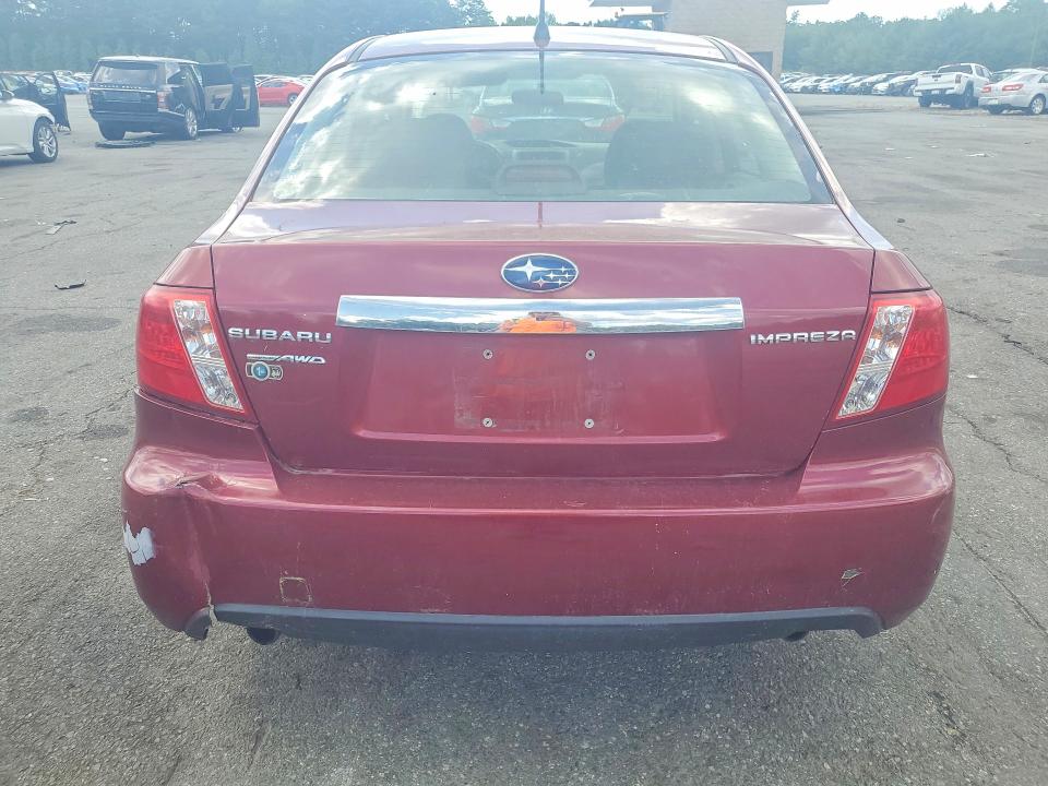 2011 Subaru Impreza VIN JF1GE6A62BG521744 COPART salvage auction — FRONT END, Ri - Salvage Certificate Of Title, sold $475 on 2026-07-16 (photo 6)