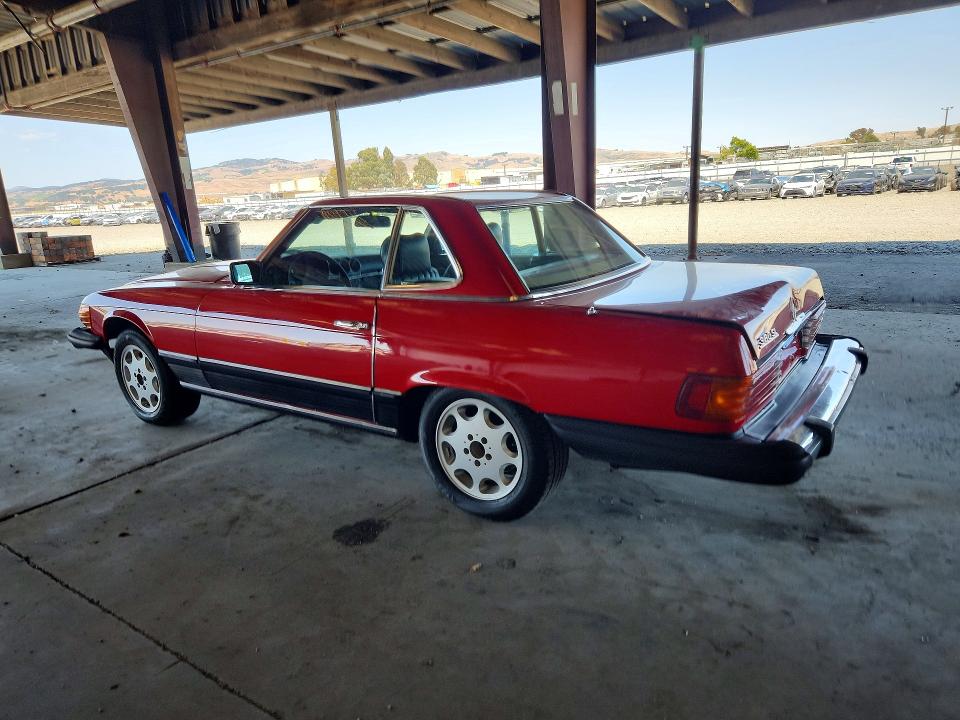 1982 Mercedes-benz 190 VIN WDBBA45A5CB015020 COPART salvage auction — REAR END, CA - SALVAGE CERTIFICATE, sold $2,900 on 2026-07-13 (photo 2)