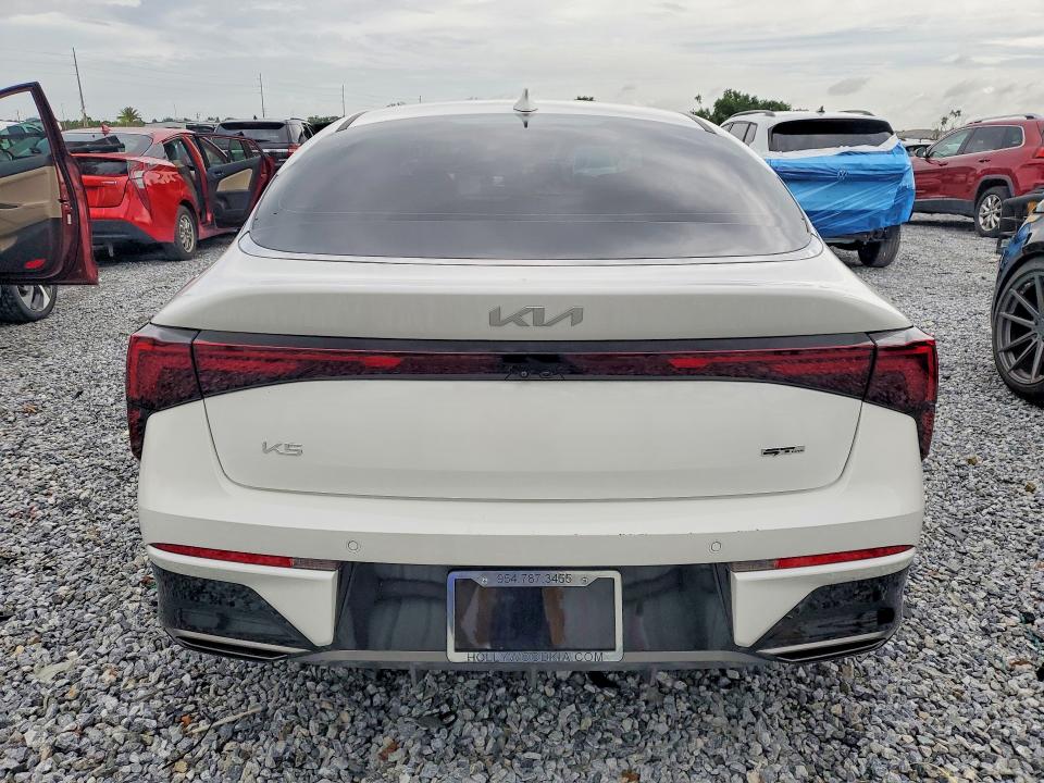 2025 Kia K5 VIN KNAG64J73S5392765 COPART salvage auction — FRONT END, FL - CERT OF TITLE SLVG REBUILDABLE, sold $25 on 2026-07-24 (photo 6)