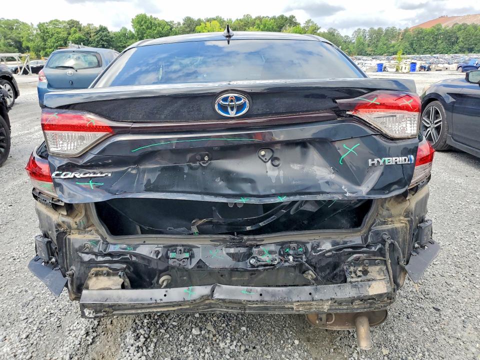 2022 Toyota Corolla VIN JTDEAMDE5NJ049647 COPART salvage auction — REAR END, Ga - Cert Of Title-Salvage, sold $5,600 on 2026-07-20 (photo 6)