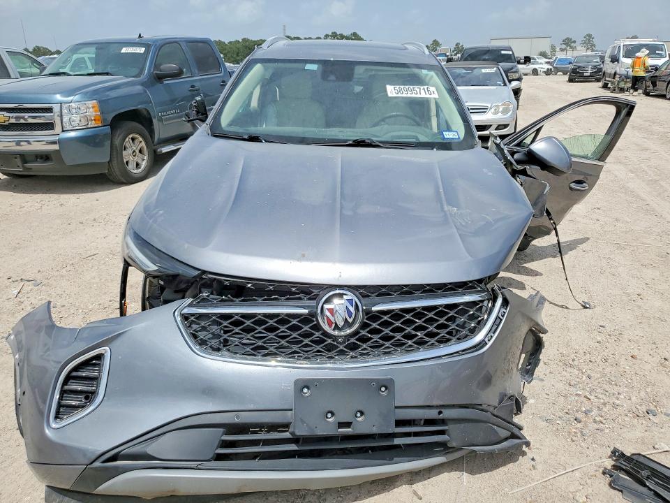 2022 Buick Envision VIN LRBFZSR42ND021190 COPART salvage auction — FRONT END, Tx - Salvage Vehicle Title, sold $800 on 2026-07-10 (photo 5)