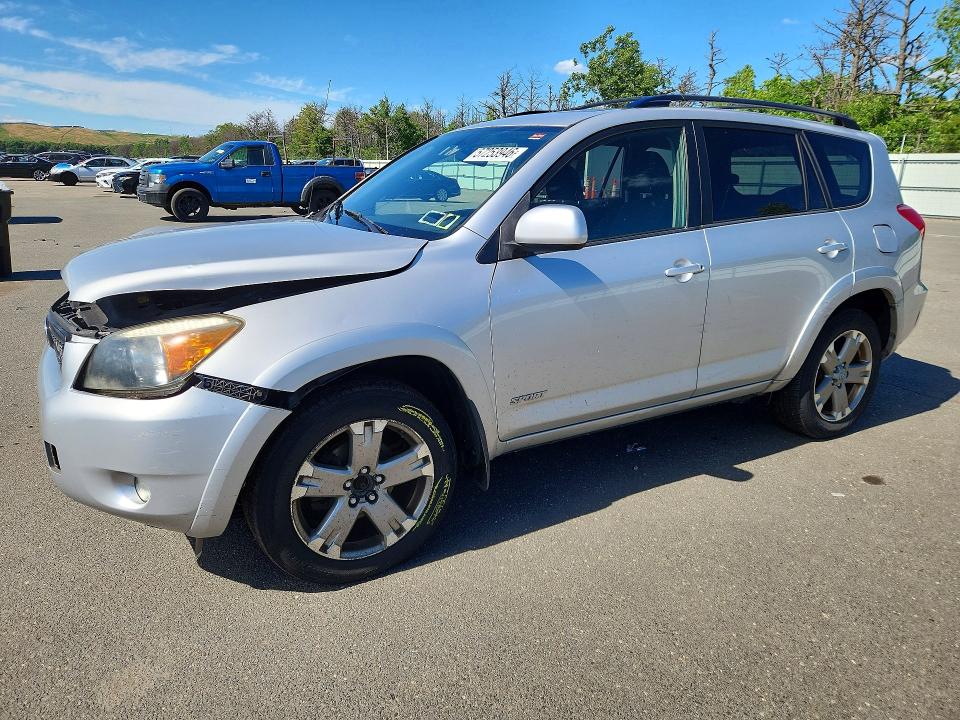 2008 Toyota Rav4 VIN JTMBK32V286036648 COPART salvage auction — FRONT END, NY - MV-907A SALVAGE CERTIFICATE, sold $1,050 on 2026-07-13 (photo 1)