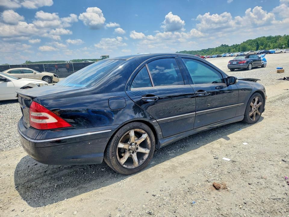 2007 Mercedes-benz C-klasse VIN WDBRF52H77F928450 COPART salvage auction — FRONT END, Sc - Cert Of Title-Salvage, sold $375 on 2026-08-10 (photo 3)