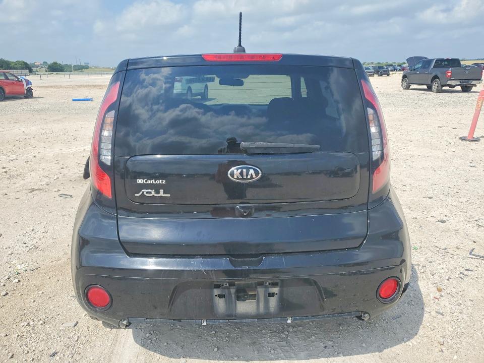 2018 Kia Soul VIN KNDJP3A52J7604881 COPART salvage auction — MINOR DENT/SCRATCHES, Tx - Certificate Of Title, sold $1,500 on 2026-07-02 (photo 6)