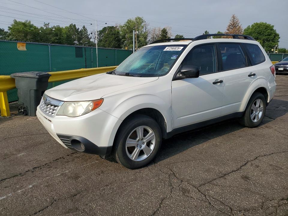 2013 Subaru Forester VIN JF2SHABC5DH428542 COPART salvage auction — VANDALISM, Co - Public - Salvage Title, sold $525 on 2026-07-23 (photo 1)