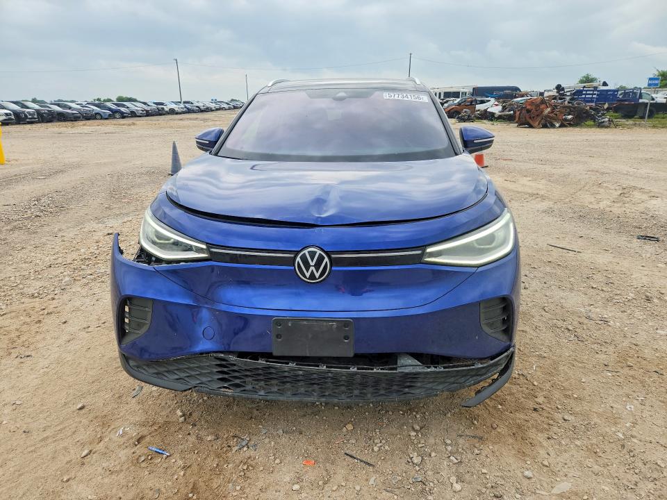 2022 Volkswagen Id.4 VIN WVGUNPE21NP070042 COPART salvage auction — WATER/FLOOD, Tx - Salvage Title-Flood Damage, sold $8,700 on 2026-08-05 (photo 5)
