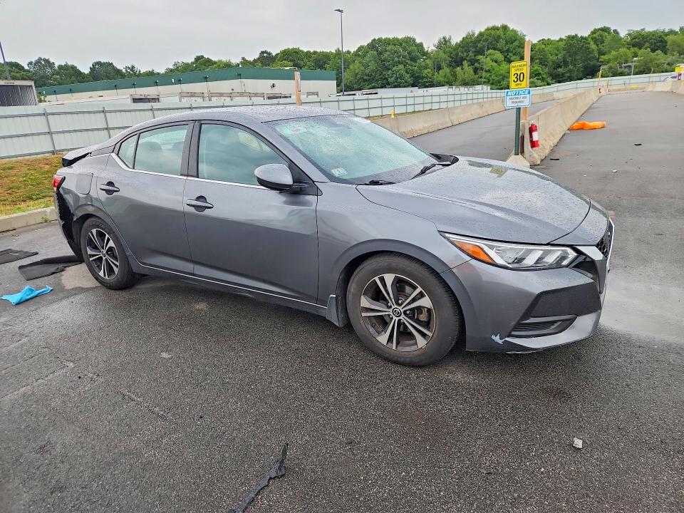 2021 Nissan Sentra VIN 3N1AB8CV9MY214987 COPART salvage auction — REAR END, VA - CERT OF TITLE - SALVAGE, sold $1,650 on 2026-07-27 (photo 4)