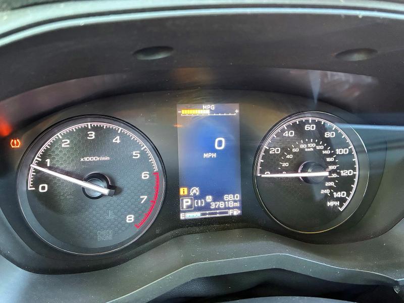 2021 Subaru Forester VIN JF2SKADC8MH444068 COPART salvage auction — DAMAGE HISTORY, Pa - Certificate Of Salvage (P), sold $9,500 on 2026-07-14 (photo 8)