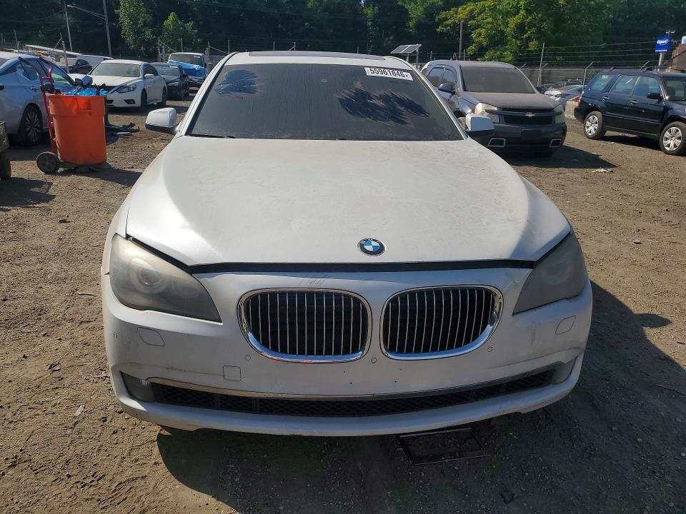 2011 BMW Alpina b7 VIN WBAKA8C50BCY37115 COPART salvage auction — MECHANICAL, Wv - Certificate Of Title, sold $675 on 2026-07-02 (photo 5)