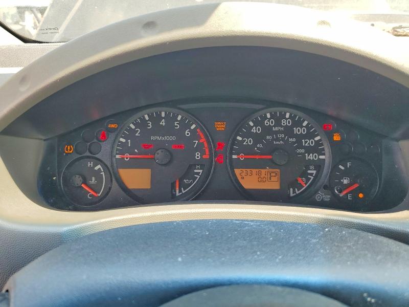 2009 Nissan Xterra VIN 5N1AN08W09C501931 COPART salvage auction — MINOR DENT/SCRATCHES, Tn - Certificate Of Title, sold $550 on 2026-07-08 (photo 9)