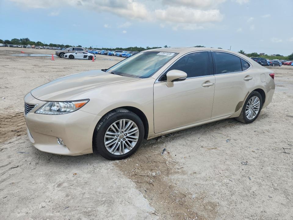 2013 Lexus ES VIN JTHBK1GG6D2020550 COPART salvage auction — REAR END, Fl - Cert Of Title Slvg Rebuildable, sold $4,900 on 2026-07-07 (photo 1)
