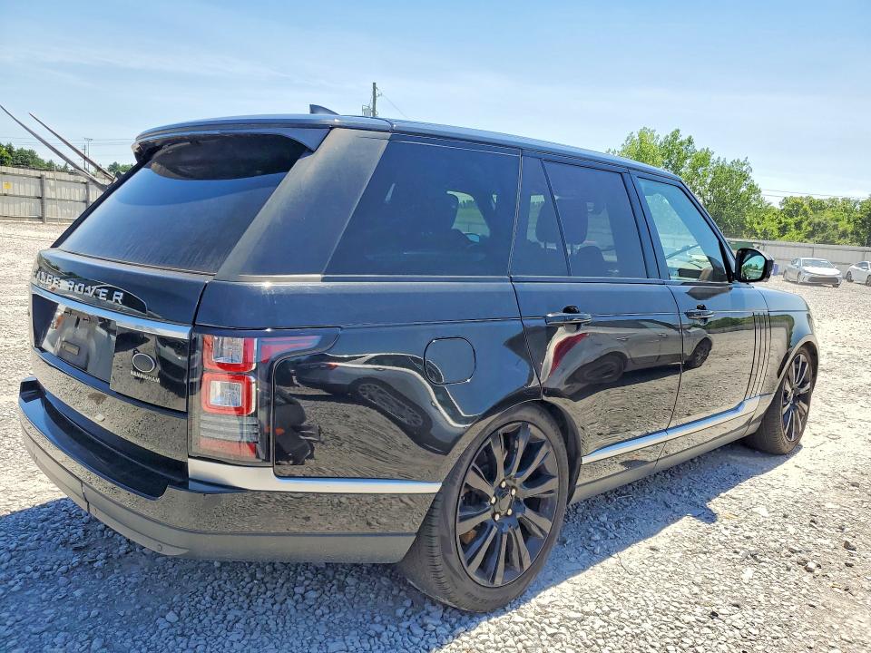 2017 Land rover RANGE ROVER VIN SALGS2FE3HA329605 COPART salvage auction — NORMAL WEAR, Al - Certificate Of Title (P), sold $7,800 on 2026-07-28 (photo 3)