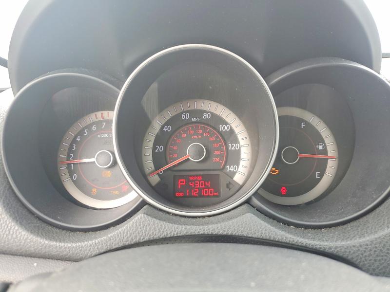 2010 Kia Forte VIN KNAFU4A22A5307399 COPART salvage auction — FRONT END, IL - SALVAGE CERTIFICATE, sold $550 on 2026-07-31 (photo 9)