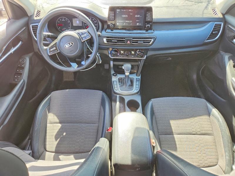 2021 Kia Seltos VIN KNDEUCAA1M7043388 COPART salvage auction — FRONT END, Co - Public - Salvage Title, sold $3,150 on 2026-07-14 (photo 8)