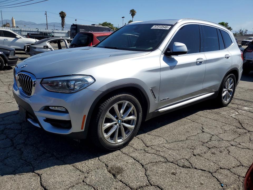 2018 BMW VIN 5UXTR9C57JLD64206 COPART salvage auction — MINOR DENT/SCRATCHES, Ca - Dis/Dlr/Exp Only Clean Title, sold $4,400 on 2026-07-11 (photo 1)