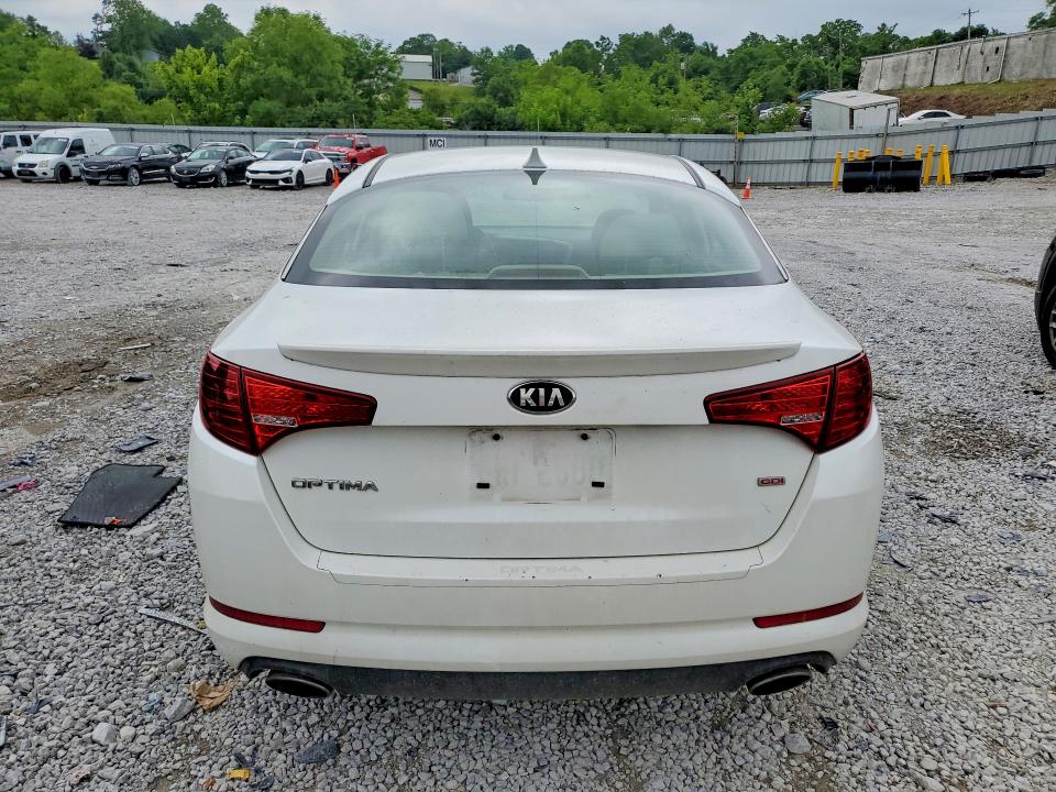 2013 Kia Optima VIN KNAGM4A75D5348713 COPART salvage auction — FRONT END, OH - CERT OF TITLE-SALVAGE, sold $600 on 2026-07-31 (photo 6)
