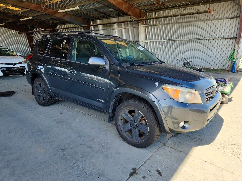 2007 Toyota Rav4 VIN JTMBK32V775031790 COPART salvage auction — REAR END, Ca - Salvage Certificate, sold $925 on 2026-07-06 (photo 4)
