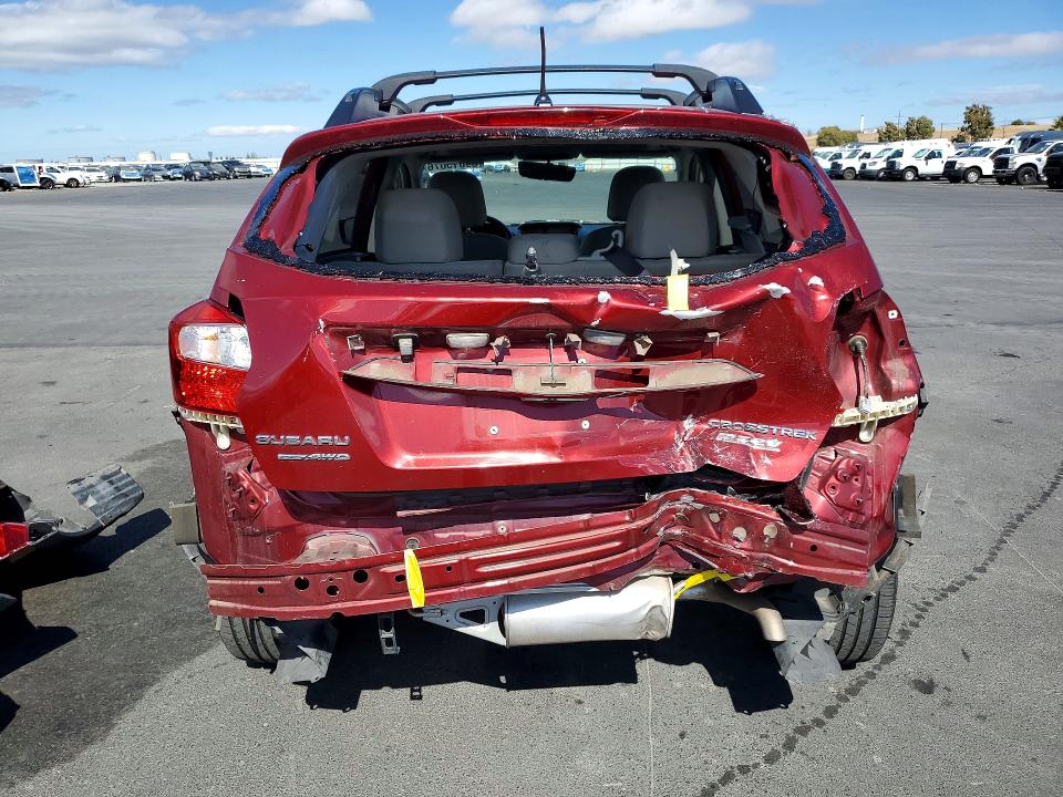 2017 Subaru Xv VIN JF2GPABCXHH247483 COPART salvage auction — REAR END, Ca - Salvage Certificate, sold $3,500 on 2026-07-20 (photo 6)