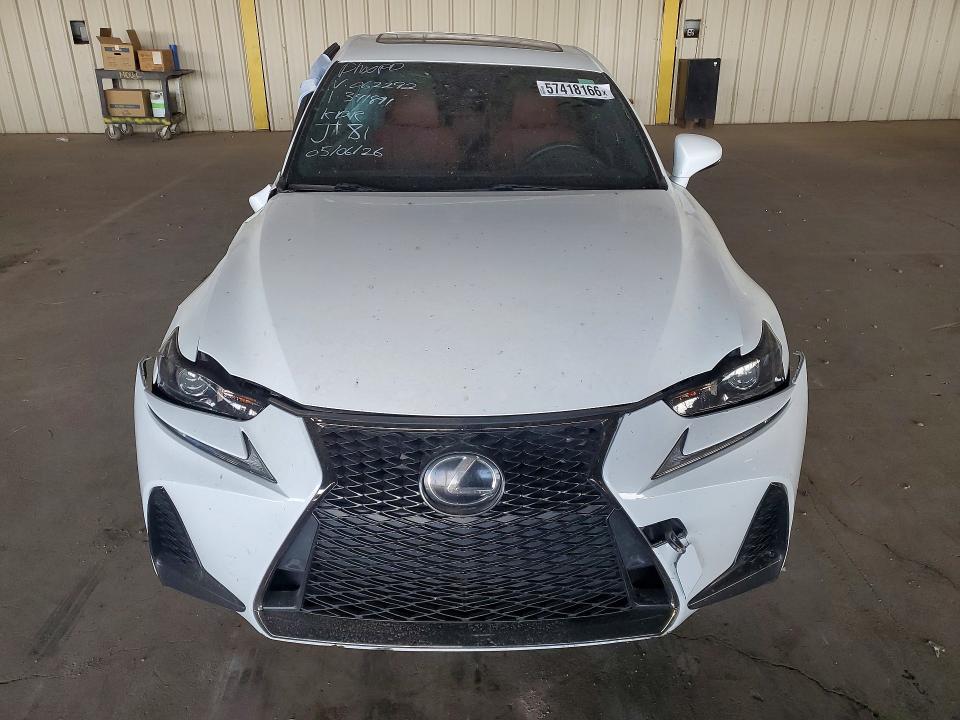 2018 Lexus Is VIN JTHBA1D23J5062292 COPART salvage auction — SIDE, Az - Cert Of Title - Salvage, sold $6,600 on 2026-07-20 (photo 5)