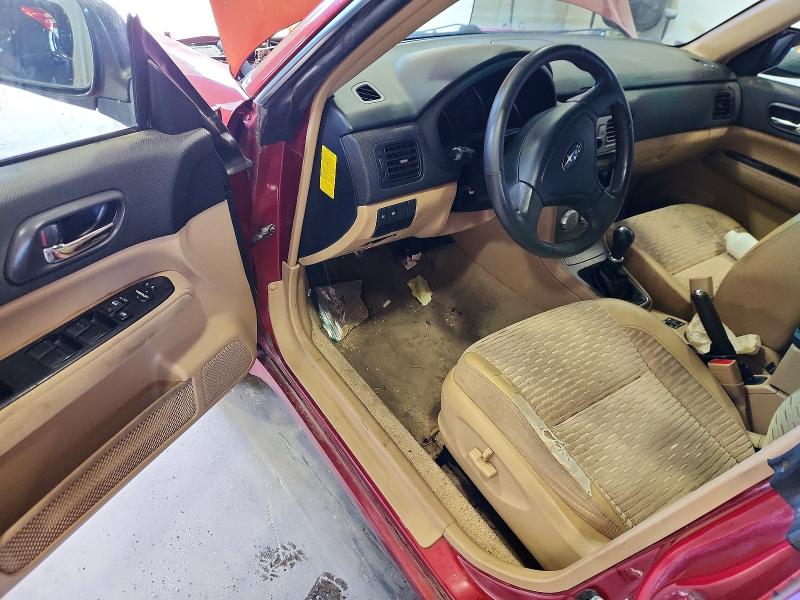 2005 Subaru Forester VIN JF1SG656X5G700309 COPART salvage auction — REAR END, Va - Cert Of Title - Salvage, sold $325 on 2026-07-10 (photo 8)