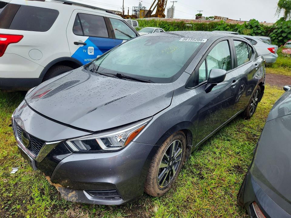 2022 Nissan Versa VIN 3N1CN8EV3NL868279 COPART salvage auction — FRONT END, Hi - Bill Of Sale - Parts Only, sold $125 on 2026-07-27 (photo 1)