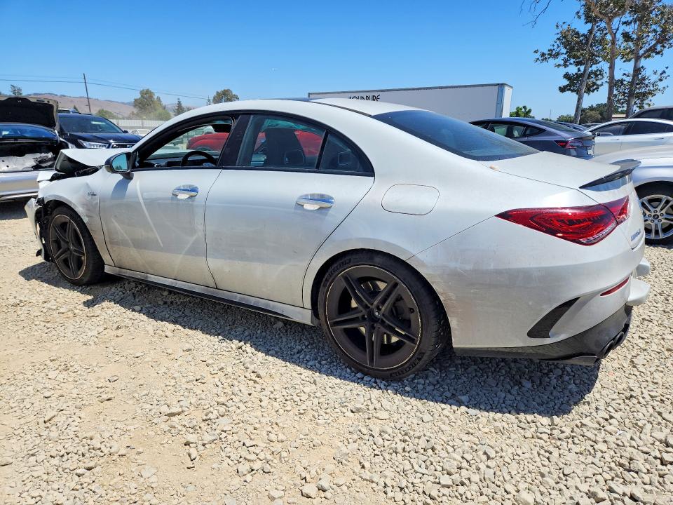 2020 Mercedes-benz Cla-klasse amg VIN W1K5J5DB4LN082890 COPART salvage auction — FRONT END, Ca - Salvage Certificate, sold $13,600 on 2026-07-09 (photo 2)