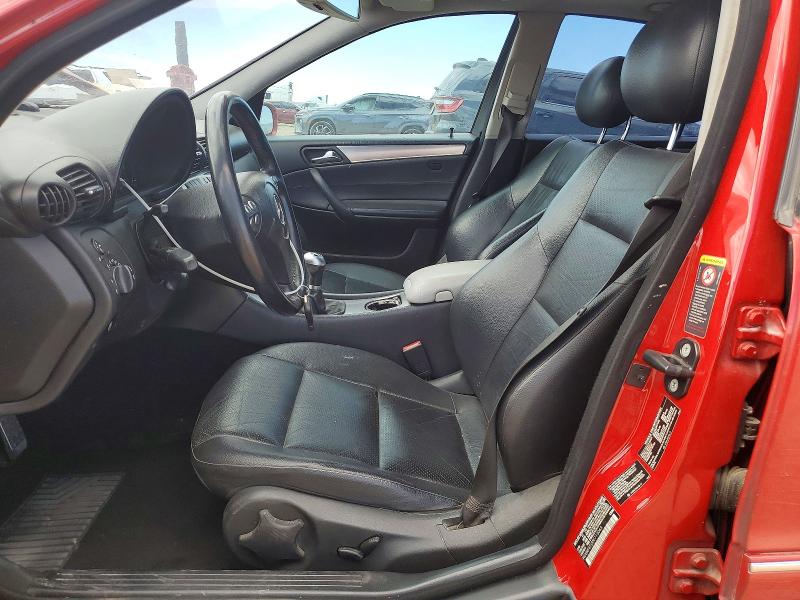 2005 Mercedes-benz C class VIN WDBRF40J35F713063 COPART salvage auction — REAR END, Ca - Salvage Certificate, sold $525 on 2026-07-06 (photo 7)