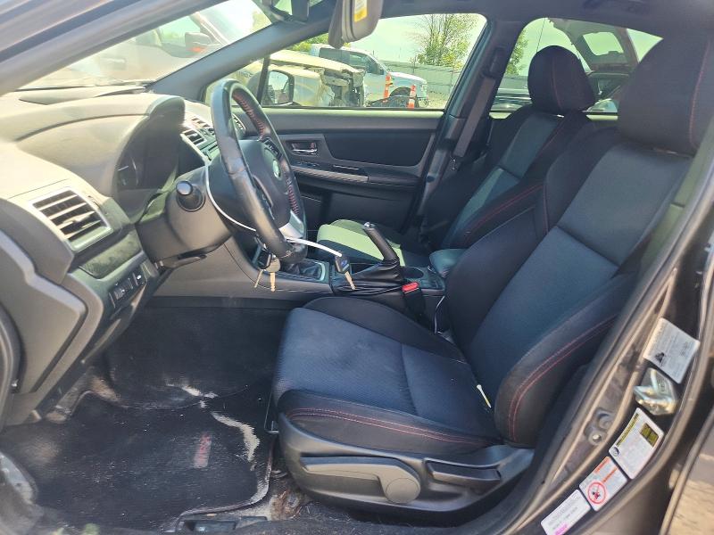 2016 Subaru Wrx VIN JF1VA1B61G9806595 COPART salvage auction — FRONT END, Mi - Cert Of Title-Salvage Vehicle, sold $2,850 on 2026-07-27 (photo 7)