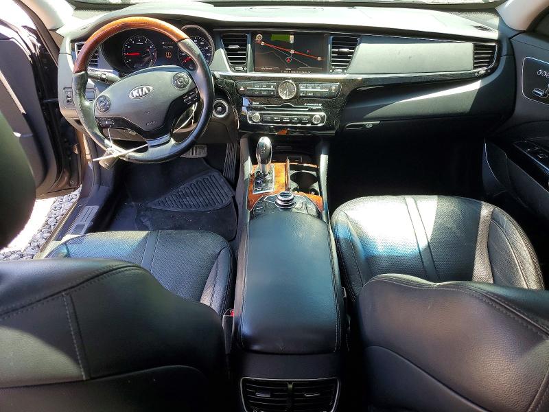 2015 Kia K900 VIN KNALU4D40F6023805 COPART salvage auction — REAR END, NV - SALVAGE TITLE, sold $775 on 2026-07-30 (photo 8)